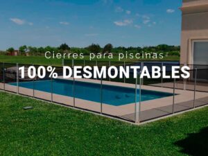 Cerco desmontables de seguridad para piscinas